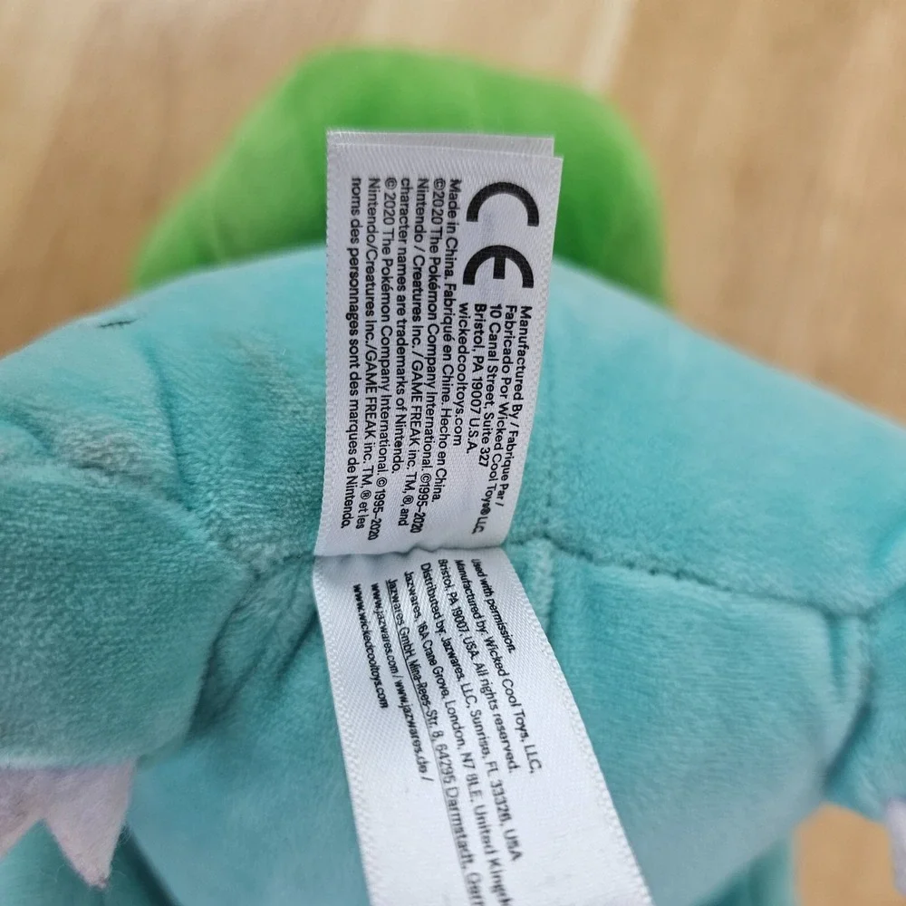 Pokemon Winking Bulbasaur Plush 8